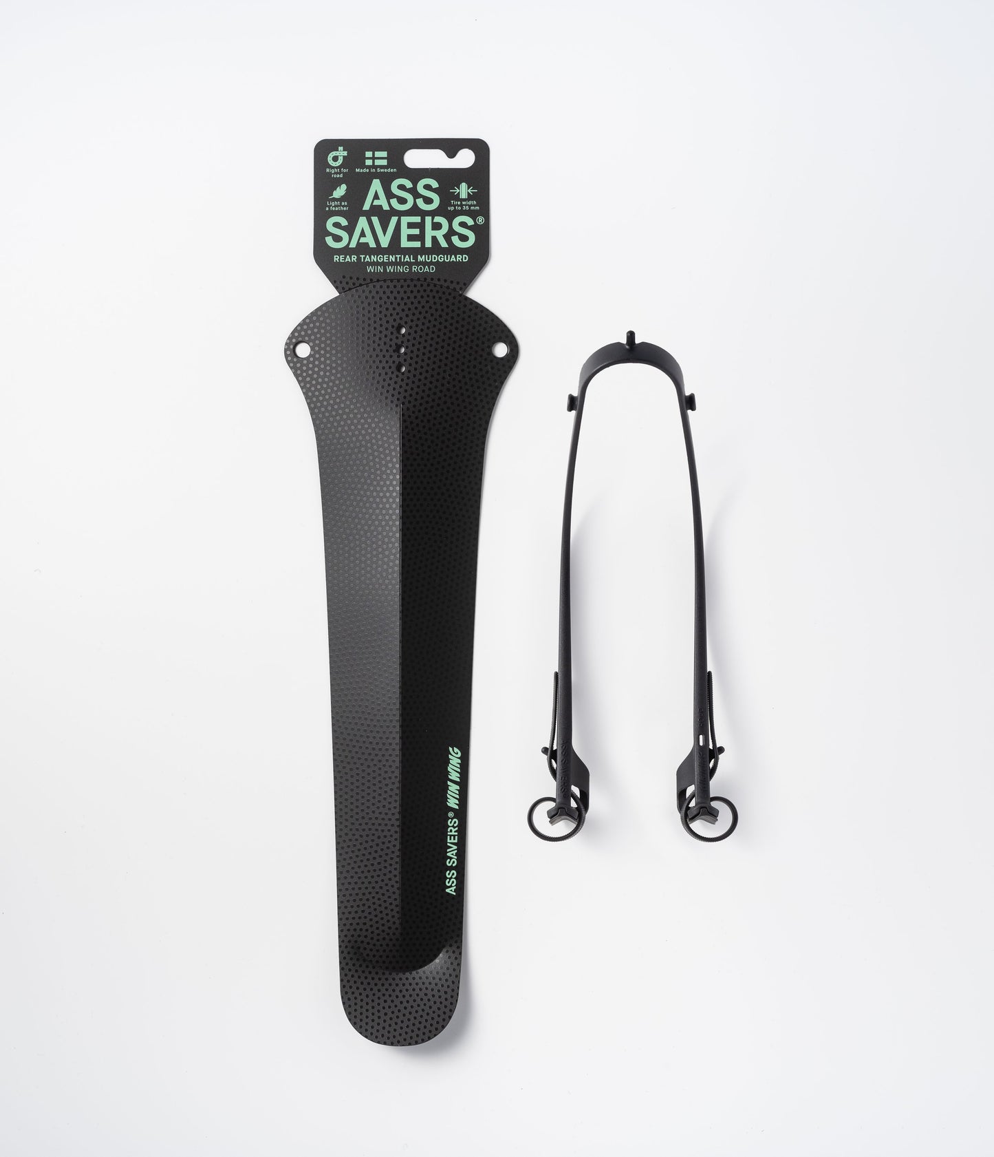 Ass Savers WRS-2 Win Wing Road, Racefiets,, Spatbord, black dot