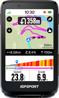 iGPSPORT BiNavi GPS Bike Computer
