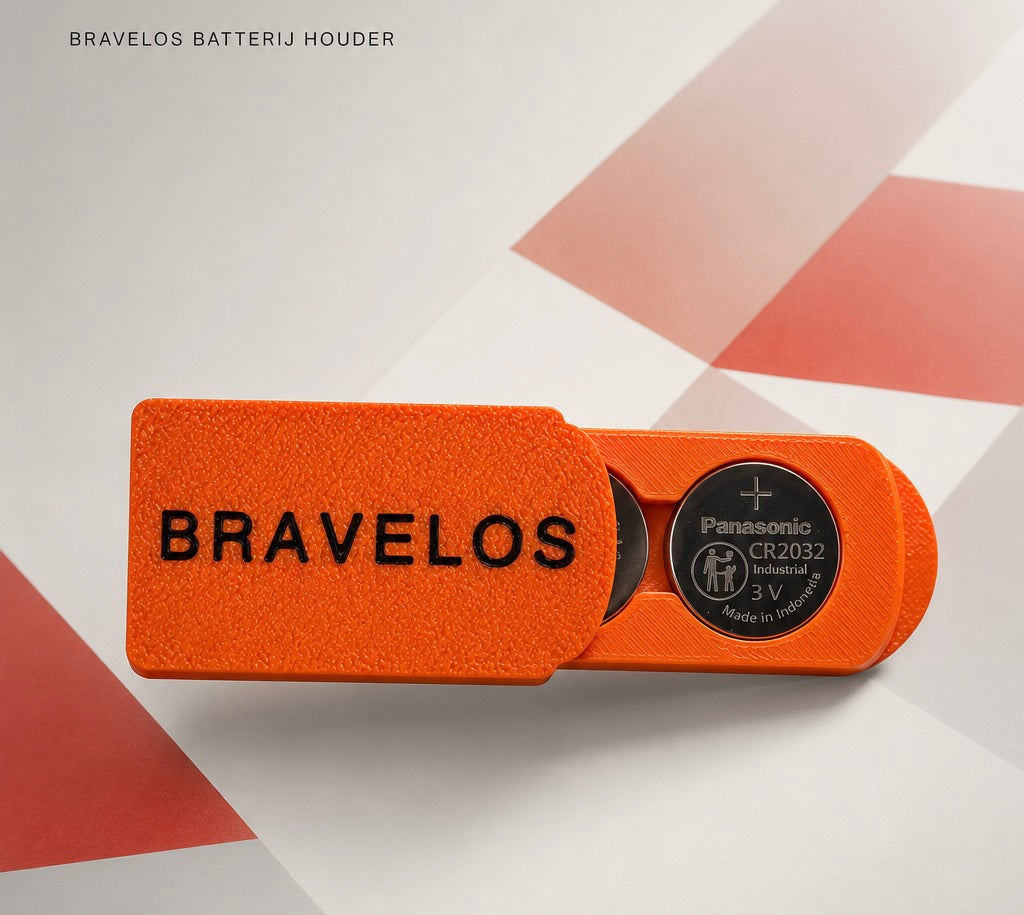 Bravelos SRAM AXS CR2032 batterij houder + tool