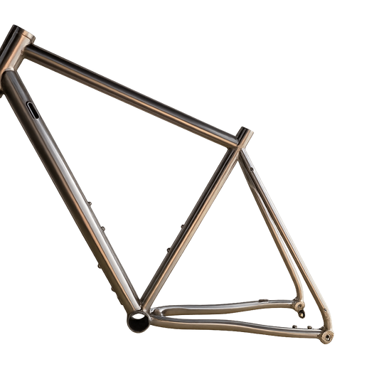 Bravelos Titanium gravel frame