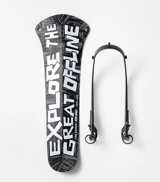 Ass Savers WGS-2 Win Wing Gravel, Spatbord, great offline